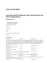 Linux on the Road