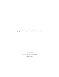 Analyzing the U.S. Embargo on Cuba: a Search for a Better Solution