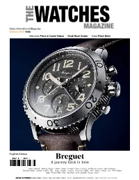 Breguet a Journey Back in Time