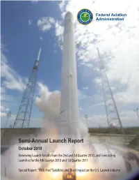 Semi-Annual Launch Reportoctober 2010