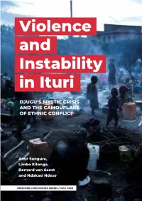 Violence and Instability in Ituri