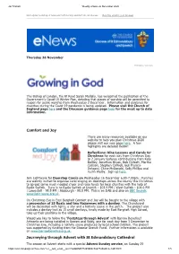 Comfort and Joy Journeying Through Advent with St Edmundsbury