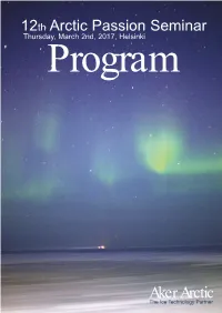 Seminar Program