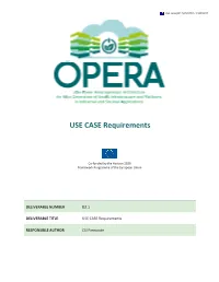 USE CASE Requirements