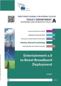 2.2. Broadband Speeds 37 2.3