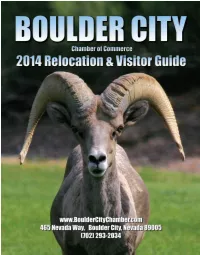 Boulder City Relocation and Visitor’S Guide