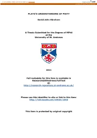 David J. Abraham Mphil Thesis