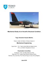 Mechanical Study of an Aircraft's Structural Condition Mechanical