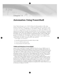 Chapter 8 Automation Using Powershell