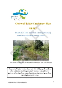 Draft Cherwell and Ray Catchment Plan Mar 2021