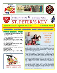 August Newsletter 2020