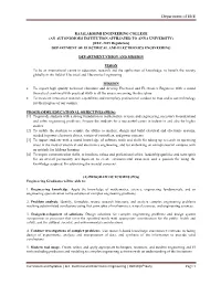Electrical and Electronics Engineering