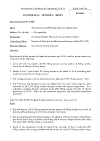 Examination of Estimates of Expenditure 2018-19 Reply Serial No