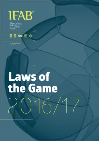 Laws of the Game 2016/17 2