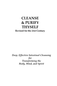 Successful Cleansing