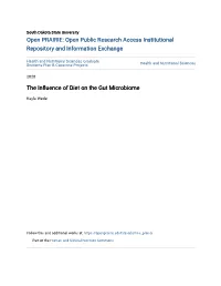 The Influence of Diet on the Gut Microbiome
