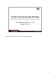 FY2017 Interim Results Briefing