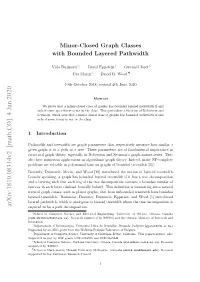 Minor-Closed Graph Classes with Bounded Layered Pathwidth