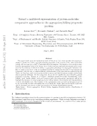 Toward a Multilevel Representation of Protein Molecules: Comparative Approaches to the Aggregation/Folding Propensity Problem