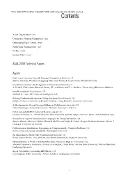 AAAI-2000 Frontmatter