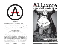 All-Left.Net Alliance Aims to Be a Movement Journal for the Alliance Of