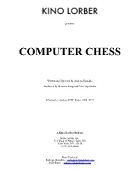 Computer Chess