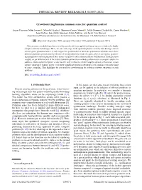 Crowdsourcing Human Common Sense for Quantum Control