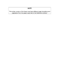 The Growth Lobby and Its Absence: the Relationship Between the Property