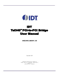 Tsi340 User Manual 80E3000 MA001 05 4 Contents