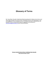 Glossary of Data Terms