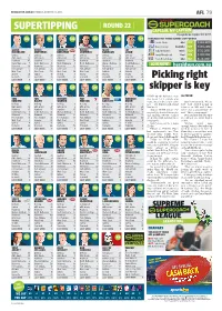 SUPERTIPPING Picking Right Skipper Is
