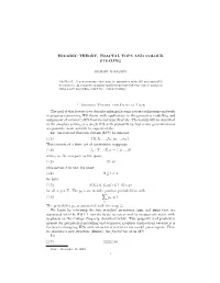 Ergodic Theory, Fractal Tops and Colour Stealing 1
