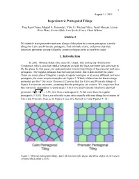 Isoperimetric Pentagonal Tilings Abstract 1. Introduction