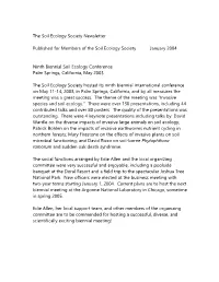 2003 SES Newsletter