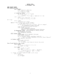 Abstract Return, German Army, 26 November 1944
