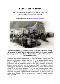 Executies in Spier