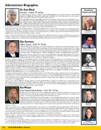 Administrator Biographies