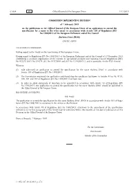 Commission Implementing Decision of 7 February 2019 on the Publication