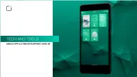 Tech and Tools Mobile Application Development Using Qt Mobile Application Development Using Qt Agenda