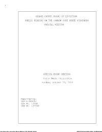 Transcript of Proceedings