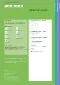 Grosvenor Annual Report and Accounts 2011 Is Complemented by the Grosvenor Environment Be Downloaded Can Documents Both 2011