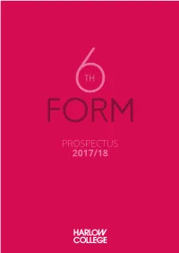 Sixth Form Brochure V2