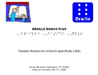Braille ,,Basics ,,Plus