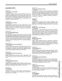 Course Descriptions 1 Credit Hour 1172 Or Consent of Instructor