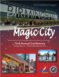 2019 Conference Program