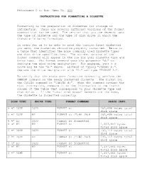 Attachment D to Adm. Memo No. 004 INSTRUCTIONS FOR
