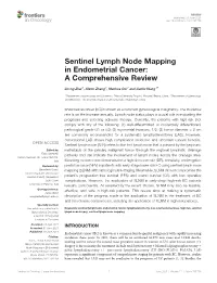 Sentinel Lymph Node Mapping in Endometrial Cancer: a Comprehensive Review