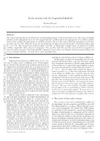 Scalar Mesons and the Fragmented Glueball
