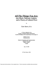 All the Things You Are: Jazz Music, Pathways Analysis, and a Theory of Cultural Flows