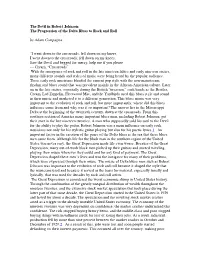 The Devil in Robert Johnson: the Progression of the Delta Blues to Rock and Roll by Adam Compagna
